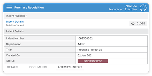 Purchase request | purchase to pay software